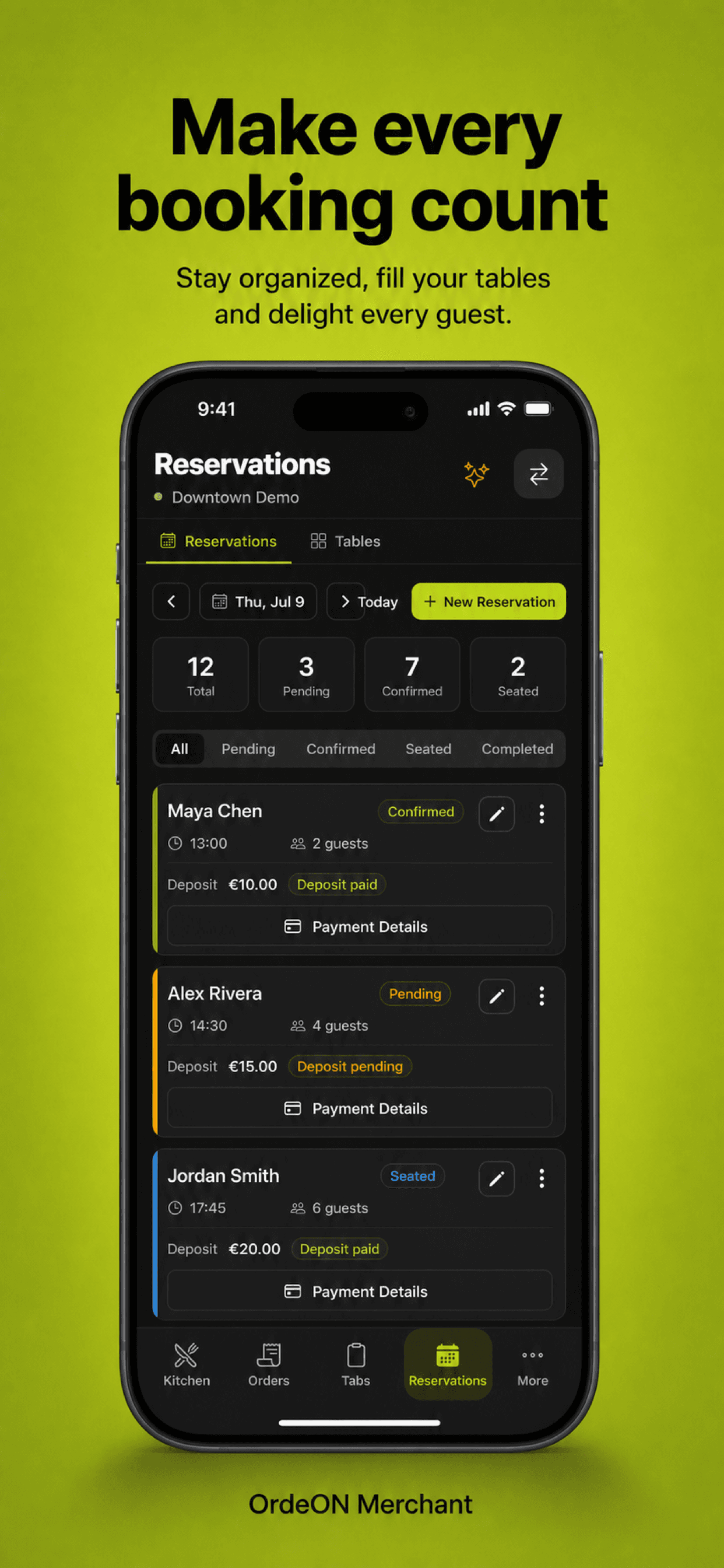 Make every booking count